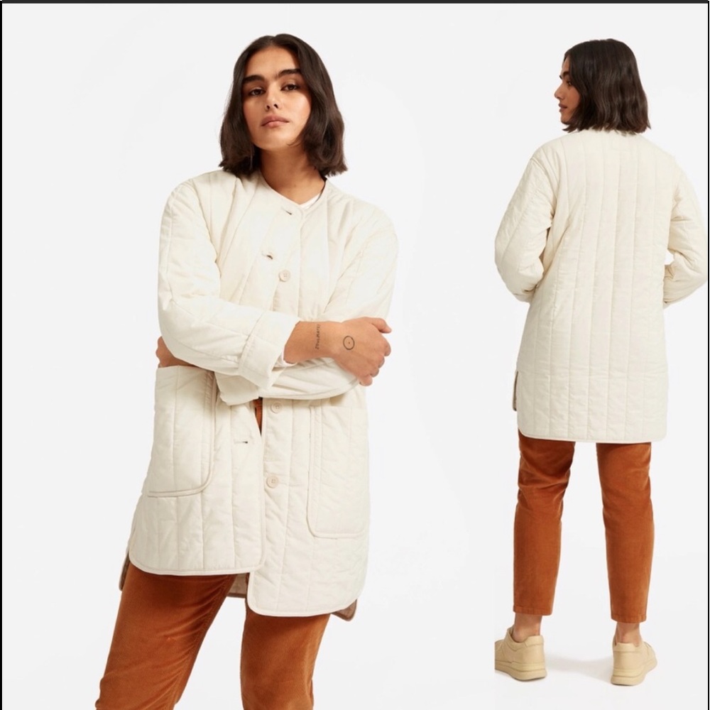 Everlane The Cotton Quilted Jacket
